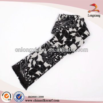 Seda Jacquard bufanda fábrica China